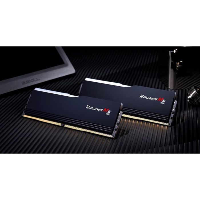 G.Skill RM5RK - Memoria RAM DDR5 32GB (2x16GB) 6400MHz CL32 Ripjaws M5 RGB para PC, Perfil XMP 3.0 4 G.Skill RM5RK - Memoria RAM DDR5 32GB (2x16GB) 6400MHz CL32 Ripjaws M5 RGB para PC, Perfil XMP 3.0 4