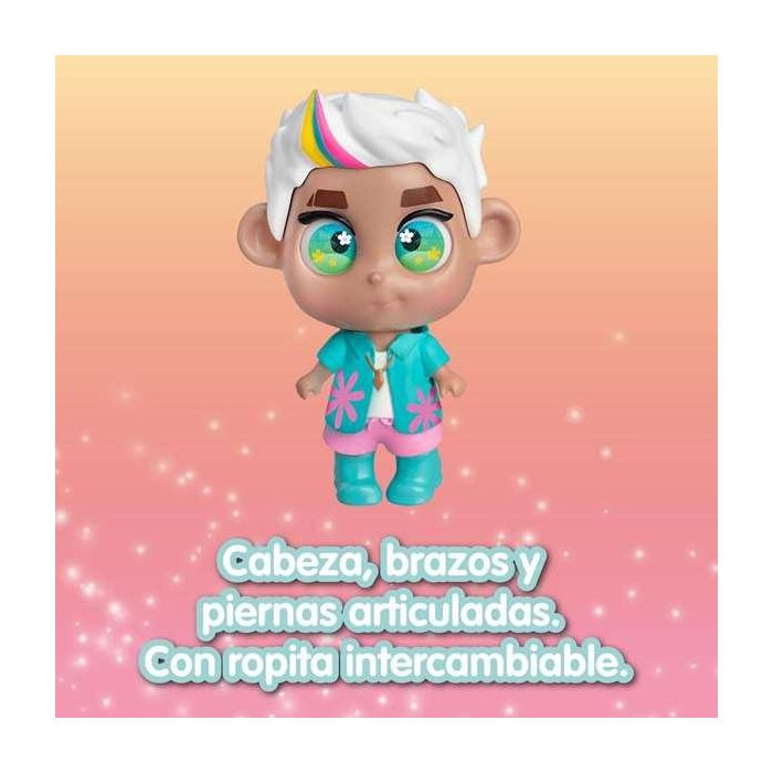 Muñeca mini trotties ojos emojis 12 cm ¡sus ojos son cambiantes! con brazos, piernas y cabez articuladas - modelos surtidos 3 Muñeca mini trotties ojos emojis 12 cm ¡sus ojos son cambiantes! con brazos, piernas y cabez articuladas - modelos surtidos 3