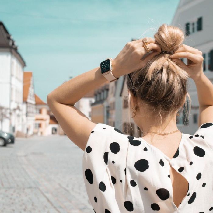 HAMA Reloj Pulsera Fit Watch 5910 Rosa 4