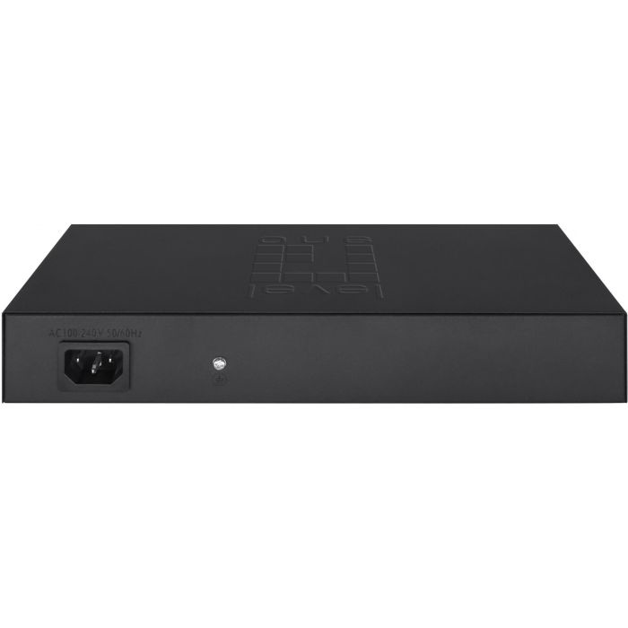 Switch 8x GE GES-2110P 2xGSFP 19" 130W 8xPoE+ 1