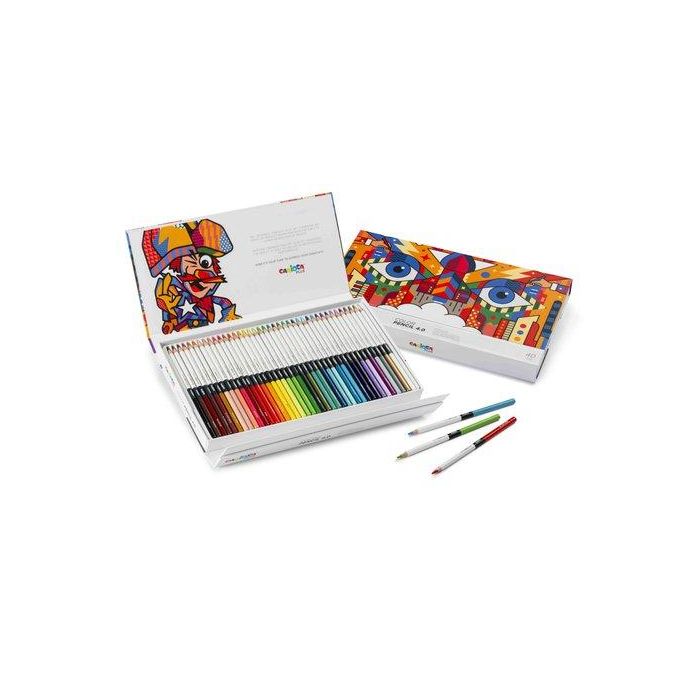Lapices De Colores Carioca Plus Premium Caja De 40