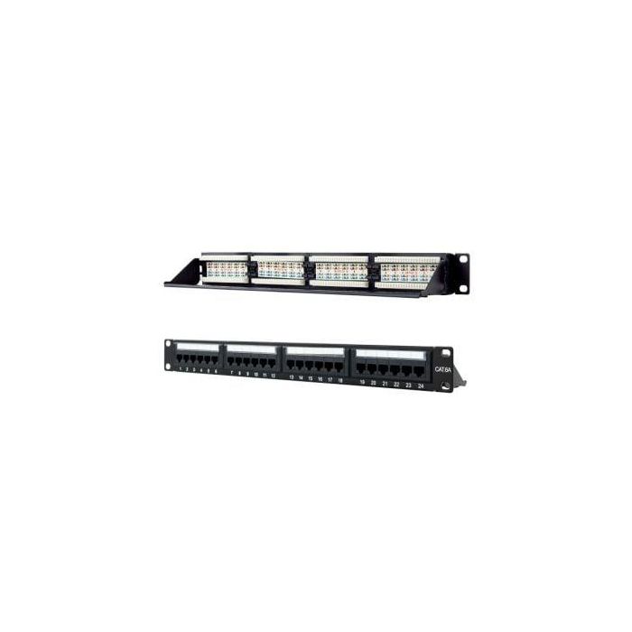 Patch Panel Nanocable 10.21.4124/ 24 Puertos/ Cat.6a/ Altura 1U 1 Patch Panel Nanocable 10.21.4124/ 24 Puertos/ Cat.6a/ Altura 1U 1