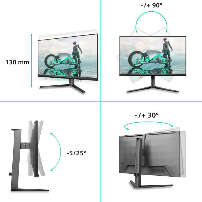 Monitor Gaming Philips 27 IPS 3440X2160 4K 16:9 160HZ MNTR 4K Ultra HD 27" 5 Monitor Gaming Philips 27 IPS 3440X2160 4K 16:9 160HZ MNTR 4K Ultra HD 27" 5