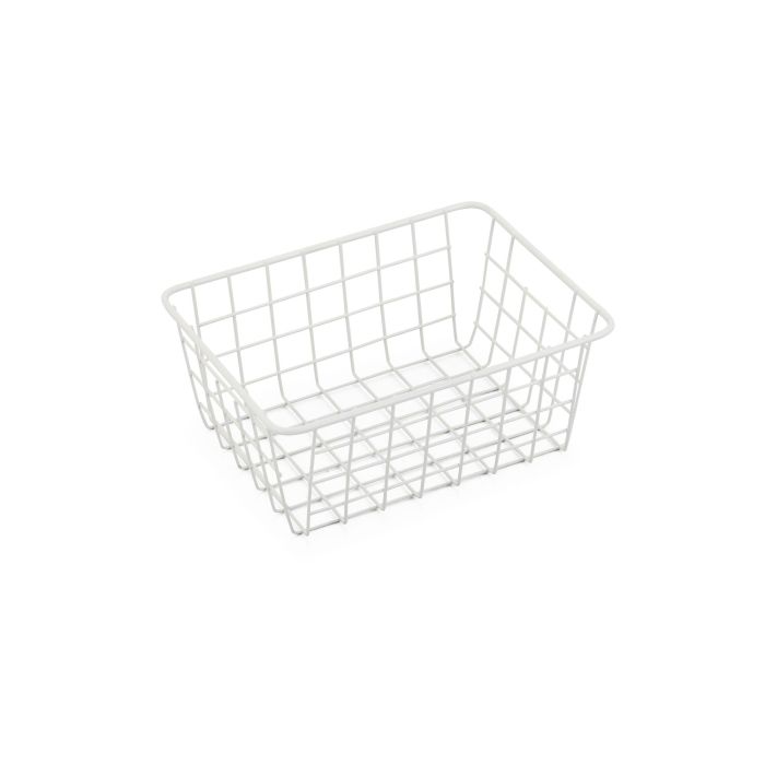 Cesta de metal organizadora Confortime 24x18x10 cm (12 Unidades) 8 Cesta de metal organizadora Confortime 24x18x10 cm (12 Unidades) 8
