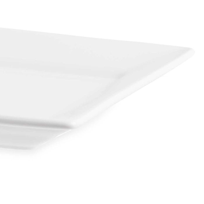 Bandeja Rectangular Porcelana 37 Cm Vessia (8 Unidades) 3 Bandeja Rectangular Porcelana 37 Cm Vessia (8 Unidades) 3