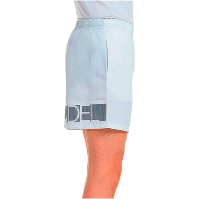 Pantalones Cortos Deportivos para Hombre Bullpadel Bagre Blanco Pádel 42 2
