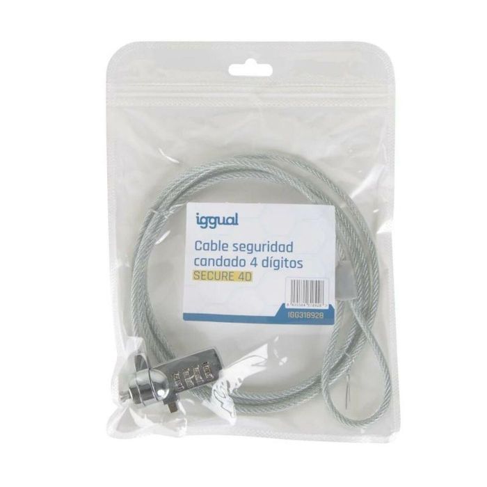 Cable de Seguridad iggual SECURE 4D 1 Cable de Seguridad iggual SECURE 4D 1