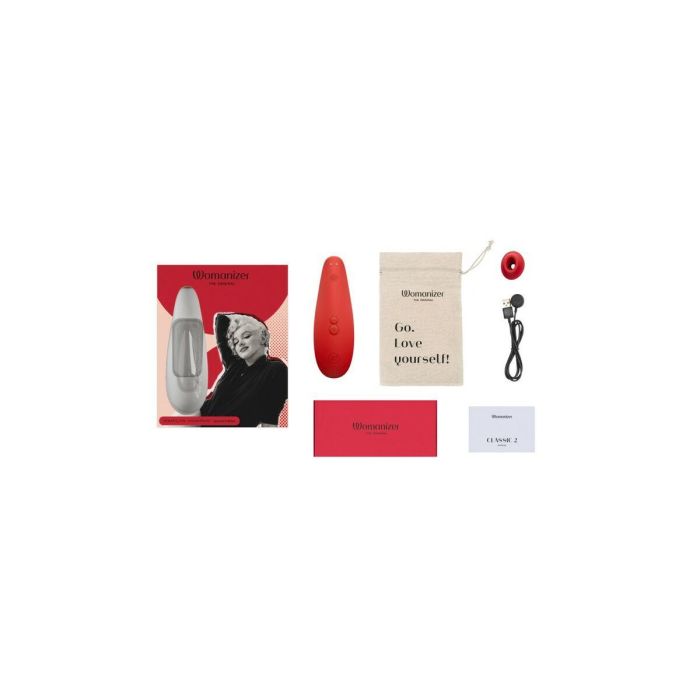 Vibrador Punto G Womanizer Rojo 5 Vibrador Punto G Womanizer Rojo 5
