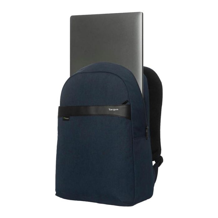 Targus Mochila GeoLite EcoSmart Essential para portátil de 15.6'' (39.62cm), Azul, Unisex, Compartimento para portátil, Resistente al agua