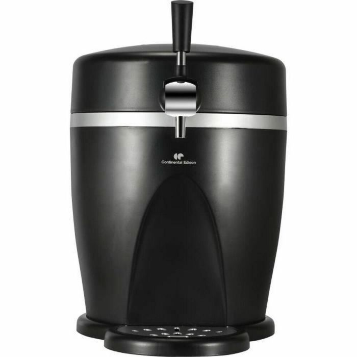 Continental Edison MB5B3 Dispensador de cerveza 5L Negro