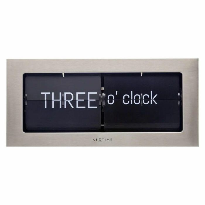 Reloj de Mesa Nextime 5229ZI Negro Gris 0 Reloj de Mesa Nextime 5229ZI Negro Gris 0