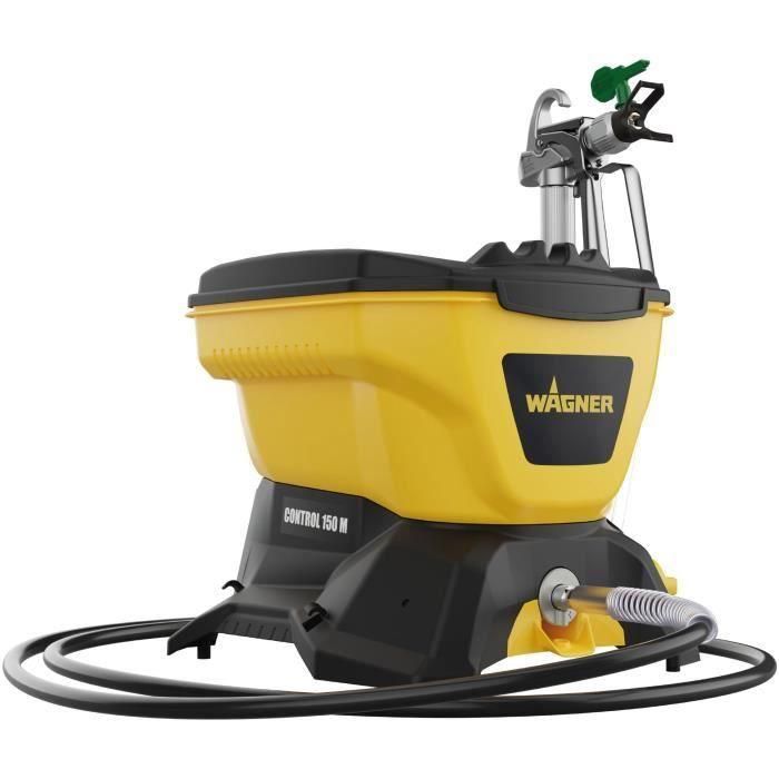 Wagner CS150M Pistola de Pintura Airless Control, Depósito 5.5L, Universal para Murales y Lacas, Incluye 2 Boquillas Wagner CS150M Pistola de Pintura Airless Control, Depósito 5.5L, Universal para Murales y Lacas, Incluye 2 Boquillas