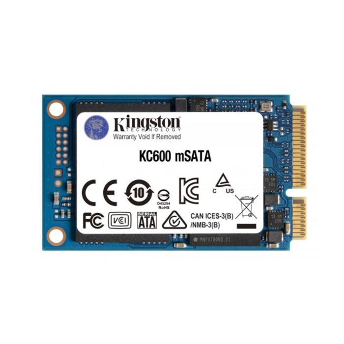 Kingston SKC600MS/256G Disco SSD KC600 256GB mSATA NAND TLC 3D, SATA III 550/520 MB/s, Cifrado AES Kingston SKC600MS/256G Disco SSD KC600 256GB mSATA NAND TLC 3D, SATA III 550/520 MB/s, Cifrado AES