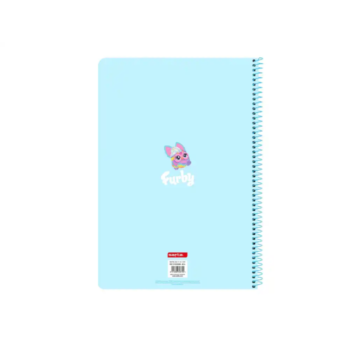 Safta Libreta Folio 80 H. Tapas Duras Furby 21,5x31x1 cm 1