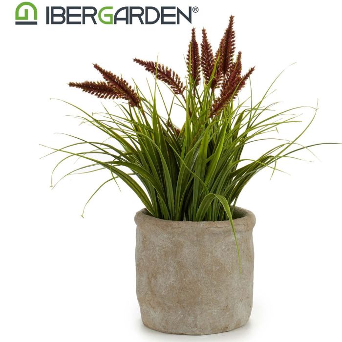 Espiga Maceta Cemento Cuerda Surtidos Ibergarden 12X30CM (8 Unidades) 1 Espiga Maceta Cemento Cuerda Surtidos Ibergarden 12X30CM (8 Unidades) 1