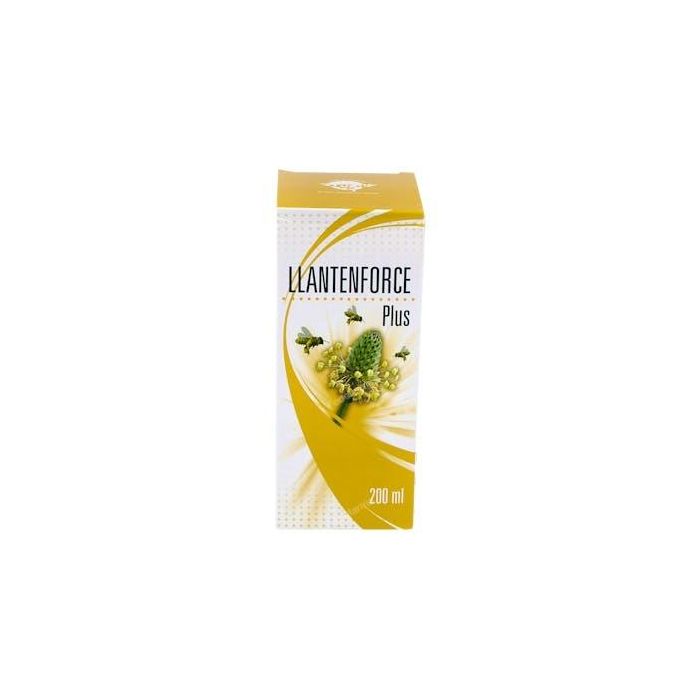 ESPADIET Llanténforce Plus, jarabe 200 ml, con Llantén, Miel y Vitamina C para vías respiratorias y sistema inmune