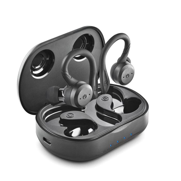 Auriculares Deportivos Bluetooth NGS Ártica Jogger con estuche de carga/ Autonomía 10h/ Negros 1