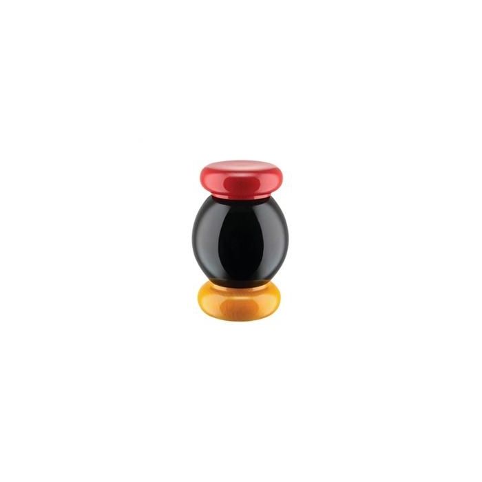 Ettore Sottsass Salero-Molinillo Rojo/Amarillo/Negro 100 Vc ALESSI ES18 Ettore Sottsass Salero-Molinillo Rojo/Amarillo/Negro 100 Vc ALESSI ES18