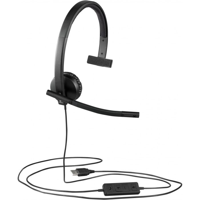LOGITECH Auriculares con Microfono HEADSET H570E mono 3