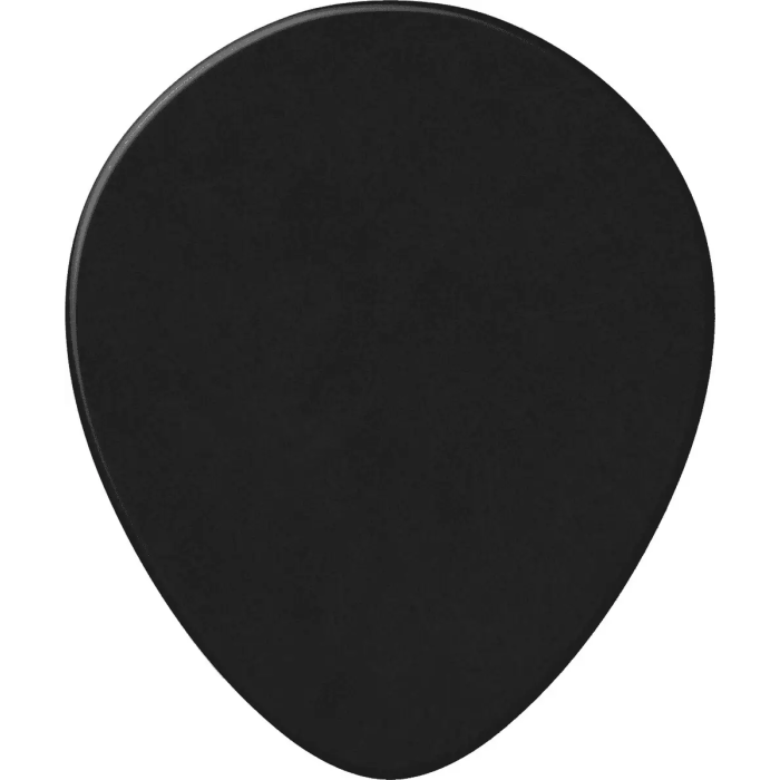 DUNLOP Púas 351 Genuine Celluloid Teardrop Negra - Medium Pack 12 1