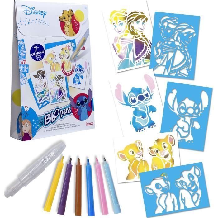 Blopens - LANSAY - Héroes de Disney - 7 plantillas - A partir de 5 años 1 Blopens - LANSAY - Héroes de Disney - 7 plantillas - A partir de 5 años 1