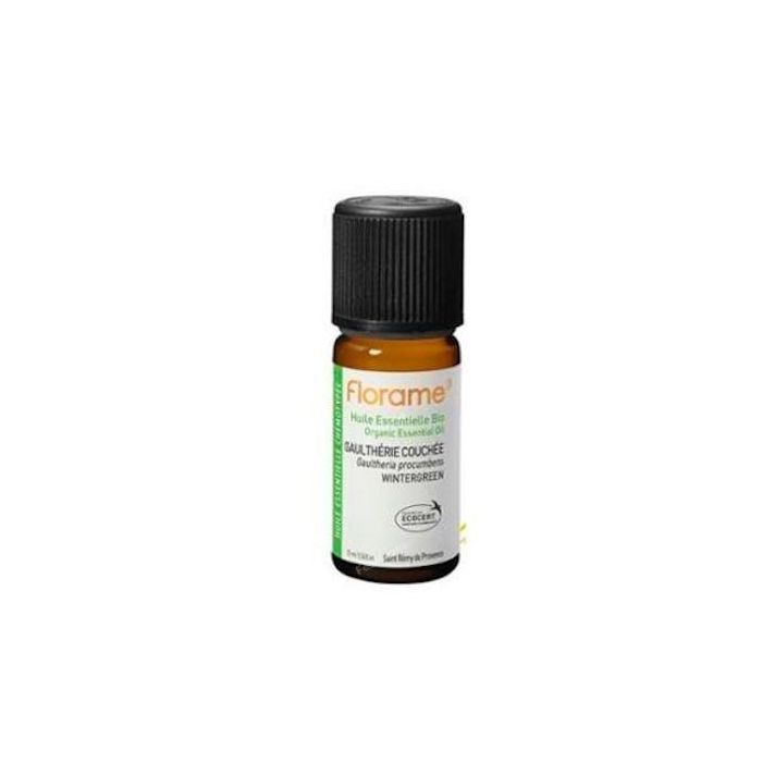 FLORAME Aceite Esencial Gaultheria Procumbens 10 Ml – Calmante y Relajante para Difusor Ambiental, Certificado AB Ecocert