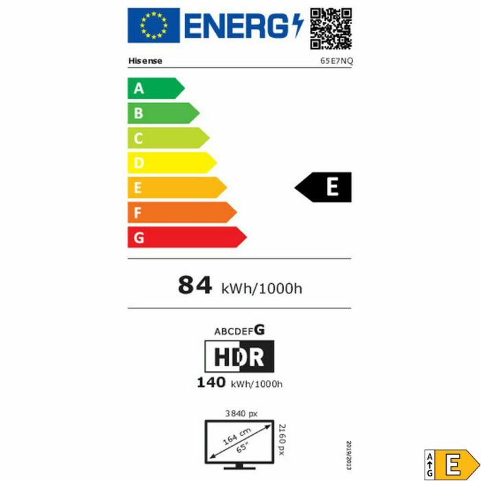 Smart TV Hisense 65E7NQ 65" 4K Ultra HD LED HDR QLED 37 Smart TV Hisense 65E7NQ 65" 4K Ultra HD LED HDR QLED 37