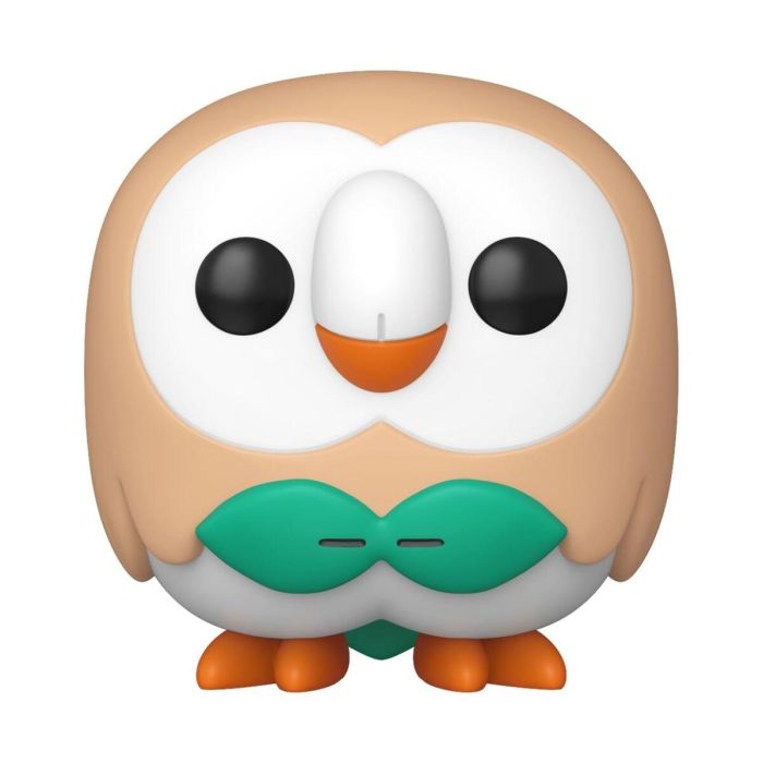 Funko Figura POP Pokemon Rowlet - Brindibou - Bauz Figura Vinilo