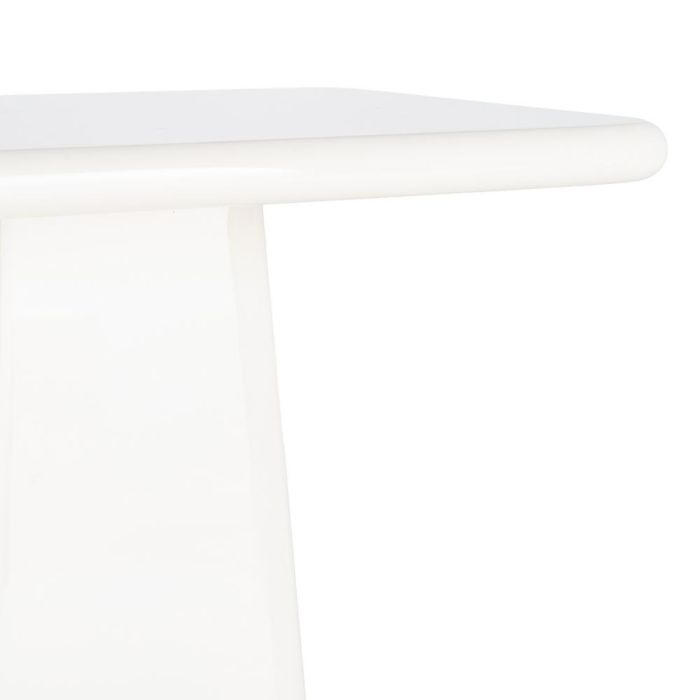 Mesa Auxiliar Lacado Crema Dm Salón 60 X 40 X 61 cm