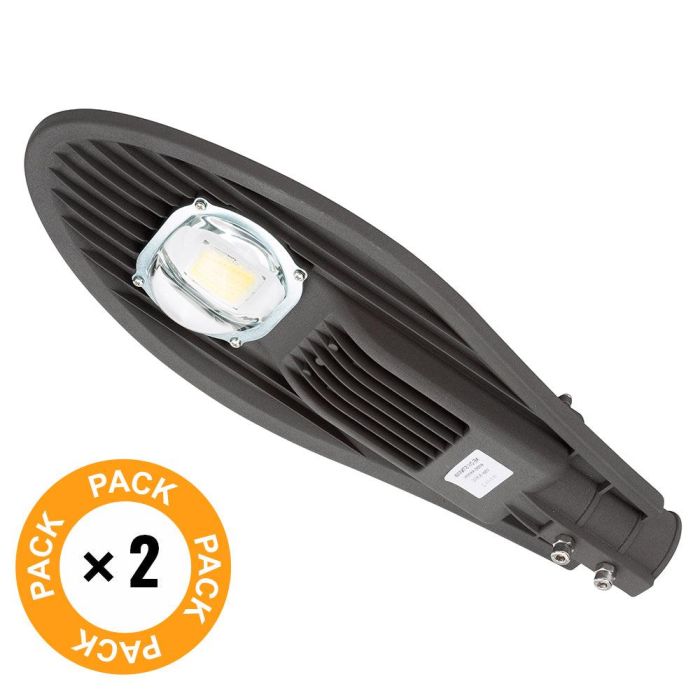 Pack 2 Farolas LED 50W 4320Lm 6000ºK 50.000H [NE-DY-STN50W-CW-PK2-AP] 1