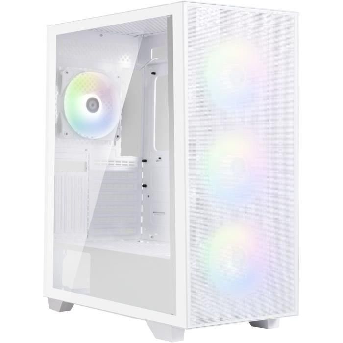 Caja de PC - BITFENIX - Flow (Blanco) - Torre media - Formato ATX - Sin fuente de alimentación Caja de PC - BITFENIX - Flow (Blanco) - Torre media - Formato ATX - Sin fuente de alimentación