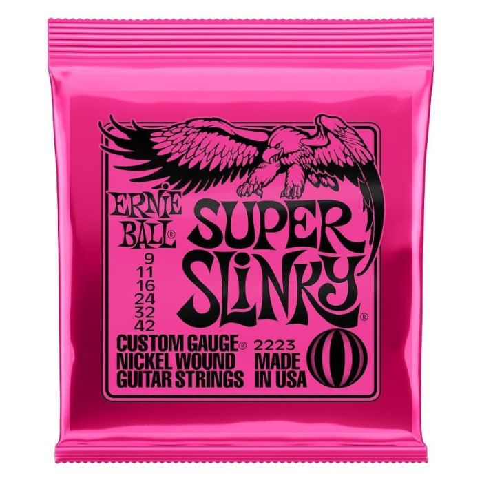 Ernieball Juego Eléctrica Slinky Super 9-42