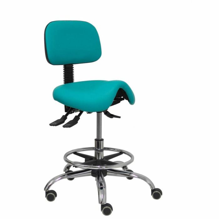 Taburete Zarza Piqueras y Crespo P39CRRP Verde PVC Taburete Zarza Piqueras y Crespo P39CRRP Verde PVC