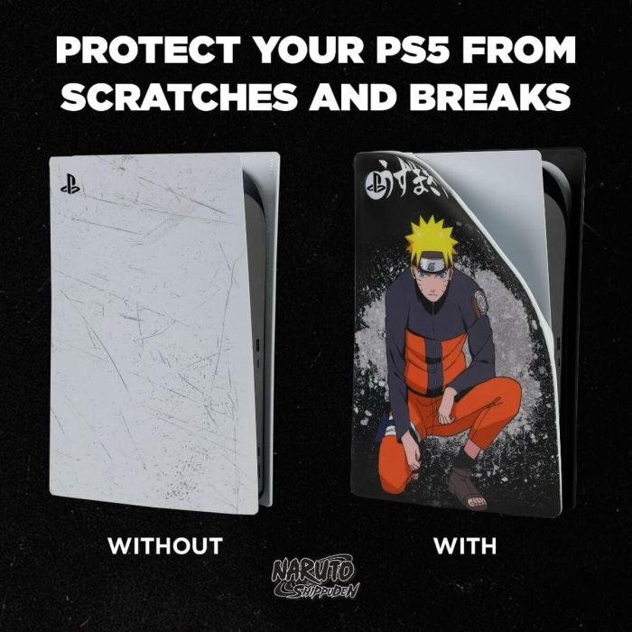 Konix Funda de Silicona para PlayStation 5 Naruto Accesorio PS5 KON1728085835338 3