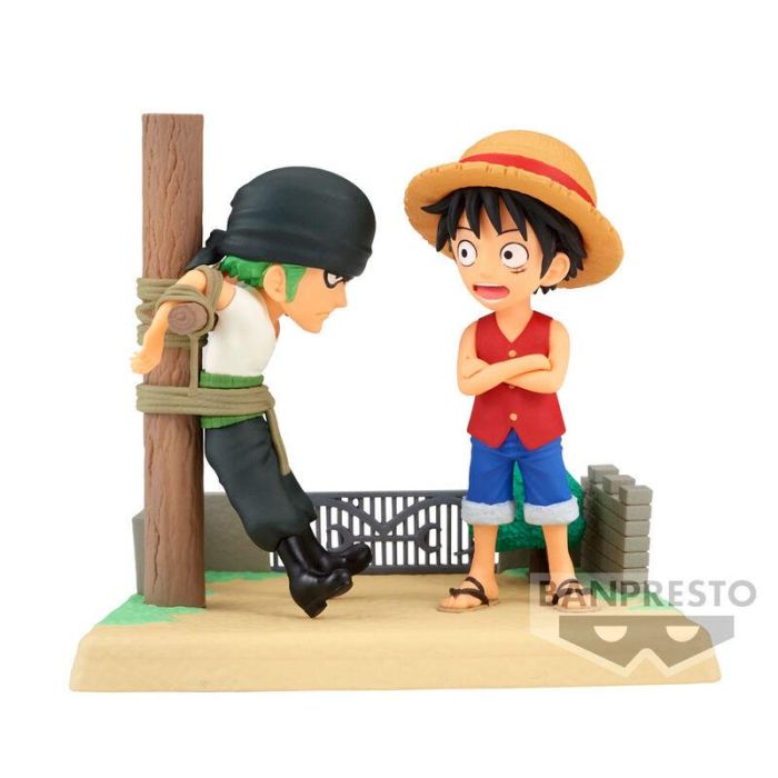 Figura Monkey D Luffy & Roronoa Zoro Log Stories One Piece 7cm 0 Figura Monkey D Luffy & Roronoa Zoro Log Stories One Piece 7cm 0