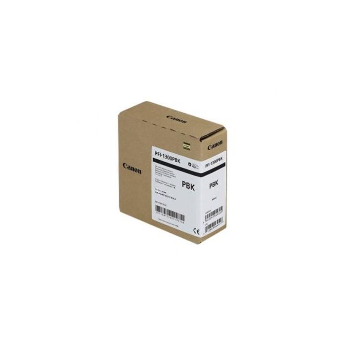 Canon Pfi-1300 Cartucho de Tinta Foto Negro Pro2000, 330 ml, Chorro de Tinta, Compatible con imagePROGRAF PRO-2000, PRO-4000, PRO-4000S, PRO-6000, PRO-6000S 1 Canon Pfi-1300 Cartucho de Tinta Foto Negro Pro2000, 330 ml, Chorro de Tinta, Compatible con imagePROGRAF PRO-2000, PRO-4000, PRO-4000S, PRO-6000, PRO-6000S 1