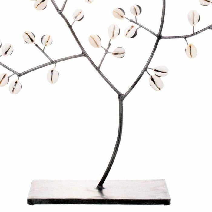 Figura Decorativa Alexandra House Living Metal Concha Árbol 52 x 10 x 54 cm 2