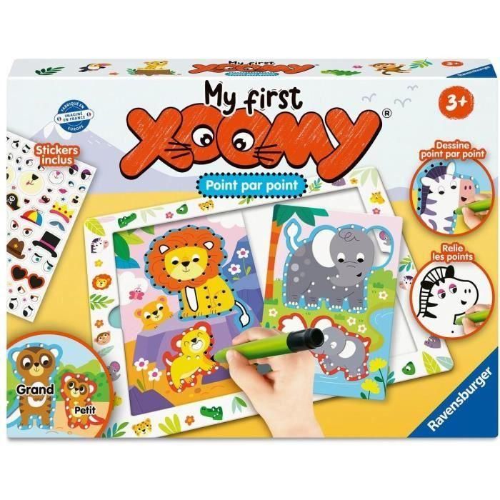 Mi primer Xoomy, Punto a punto, Mis primeros dibujos, Dibujo, Ocio creativo, A partir de 3 años, 23752, Ravensburger