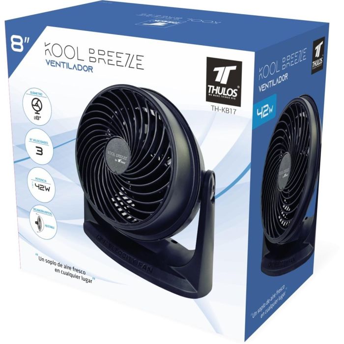 Ventilador Sobremesa Thulos Th - Kb17 20 cm 42 W 1 Ventilador Sobremesa Thulos Th - Kb17 20 cm 42 W 1