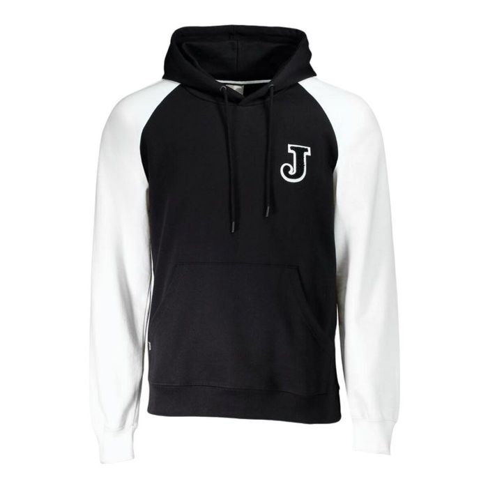 Sudadera con Capucha Hombre Joma Sport Urban Street Blanco Negro 0 Sudadera con Capucha Hombre Joma Sport Urban Street Blanco Negro 0