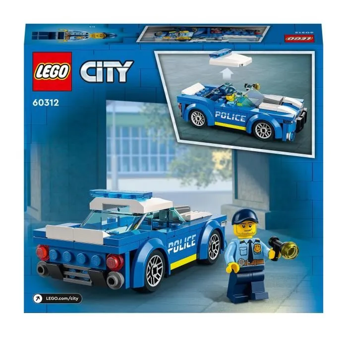 Lego Juego de Construccion Coche de Policia Lego City para Niños a partir de 5 Años, 94 Piezas 5