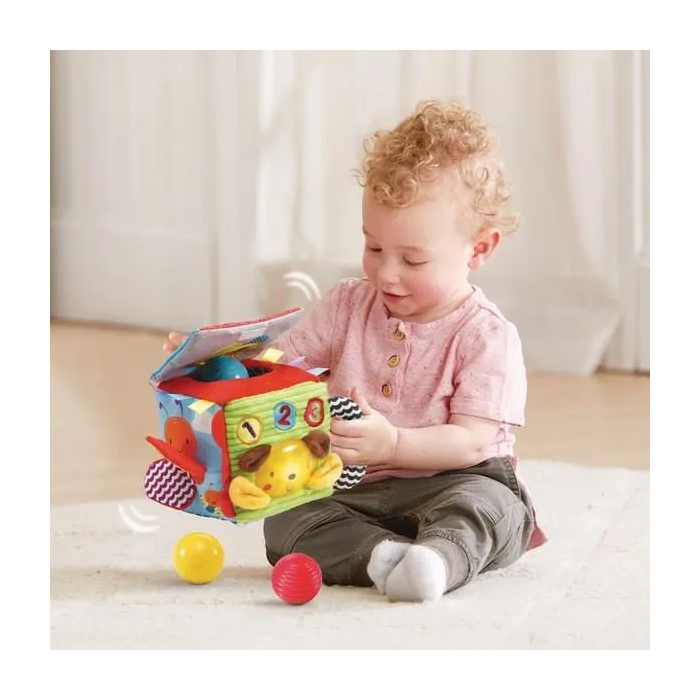 Vtech Baby 528205 Cubo Interactivo del Despertar Sensorial para Bebés de 3 a 24 Meses