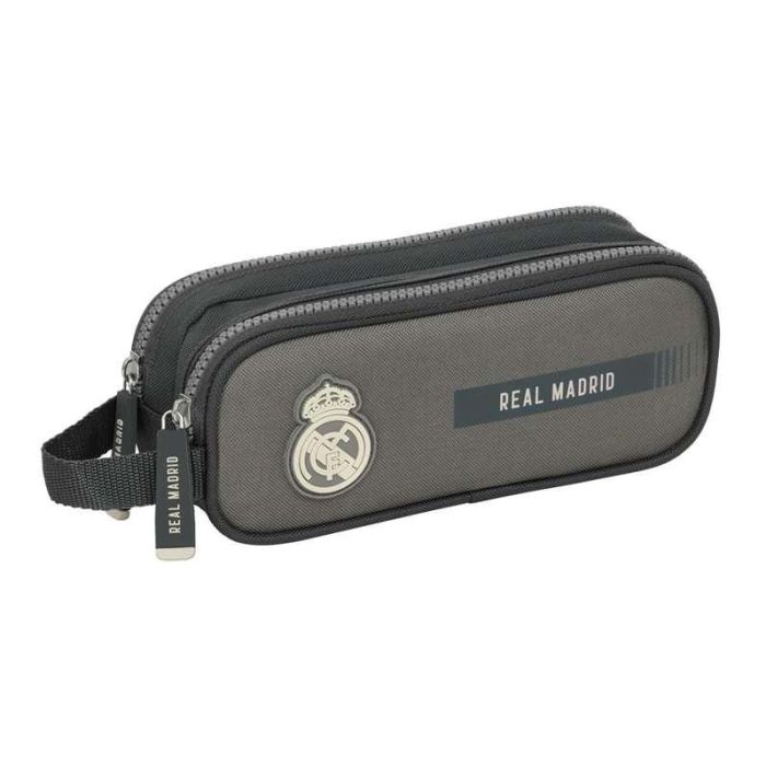 Bolso Escolar Portatodo Safta Doble Real Madrid 3 Equipacion 24-25 80x210x60 mm Bolso Escolar Portatodo Safta Doble Real Madrid 3 Equipacion 24-25 80x210x60 mm