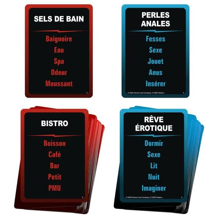 Hasbro Gaming HAS5010996248329 Taboo Sans Taboos, Juego de Mesa Atmosférico para Adultos 2