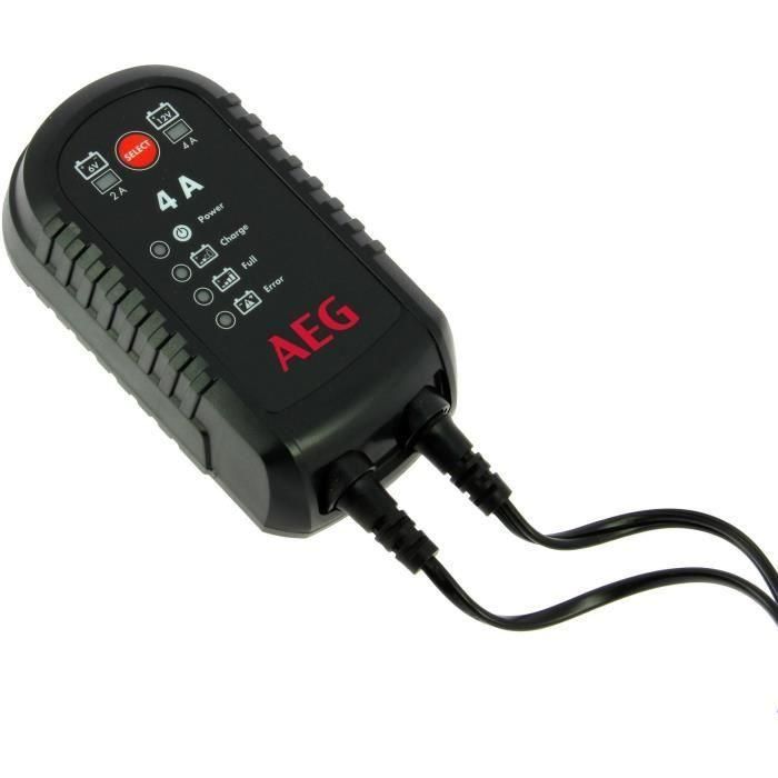 Cargador de baterías - AEG - 5183 - 4000 mA - Hasta 75 Ah - 230V 2 Cargador de baterías - AEG - 5183 - 4000 mA - Hasta 75 Ah - 230V 2