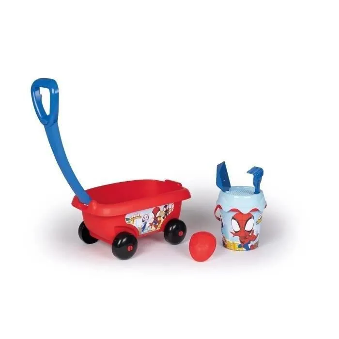 Smoby SMO867020 Spidey Beach Carro Adornado 1 Smoby SMO867020 Spidey Beach Carro Adornado 1
