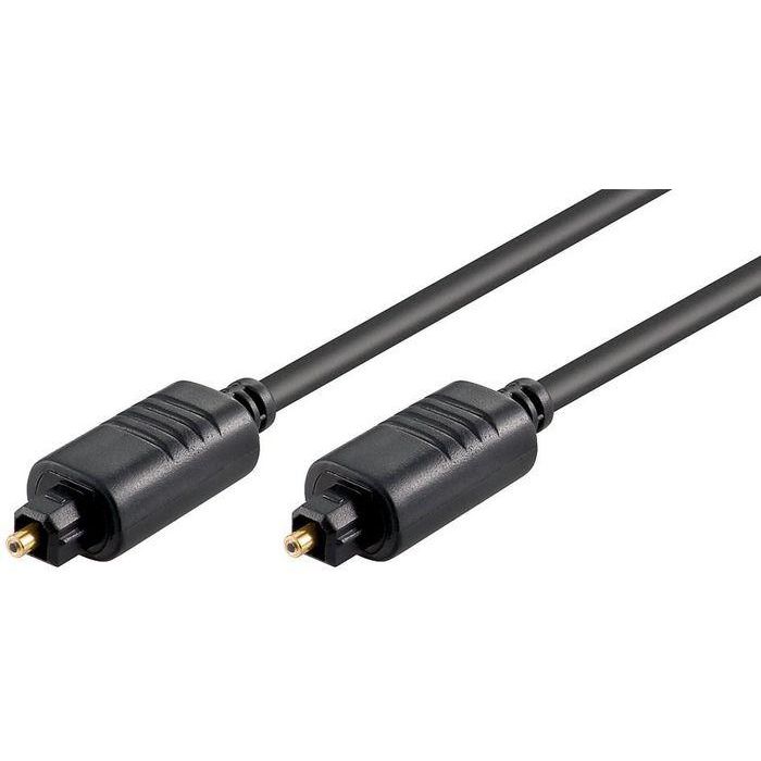 MicroConnect Toslink optical cable 5m Black MicroConnect Toslink optical cable 5m Black