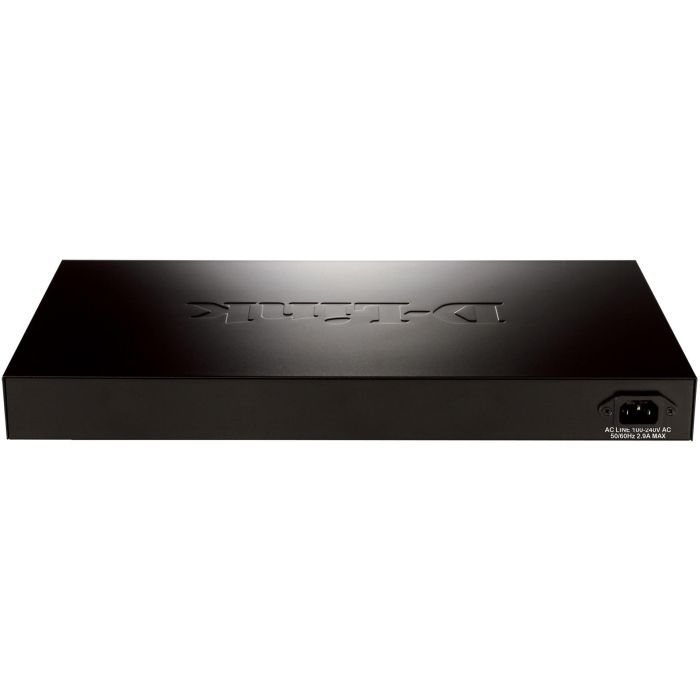 D-Link DGS-1210-28P/E Switch Smart Gestionado 28 Puertos Gigabit PoE Capa 2/3 Static Routing Videovigilancia Rack 19" 2