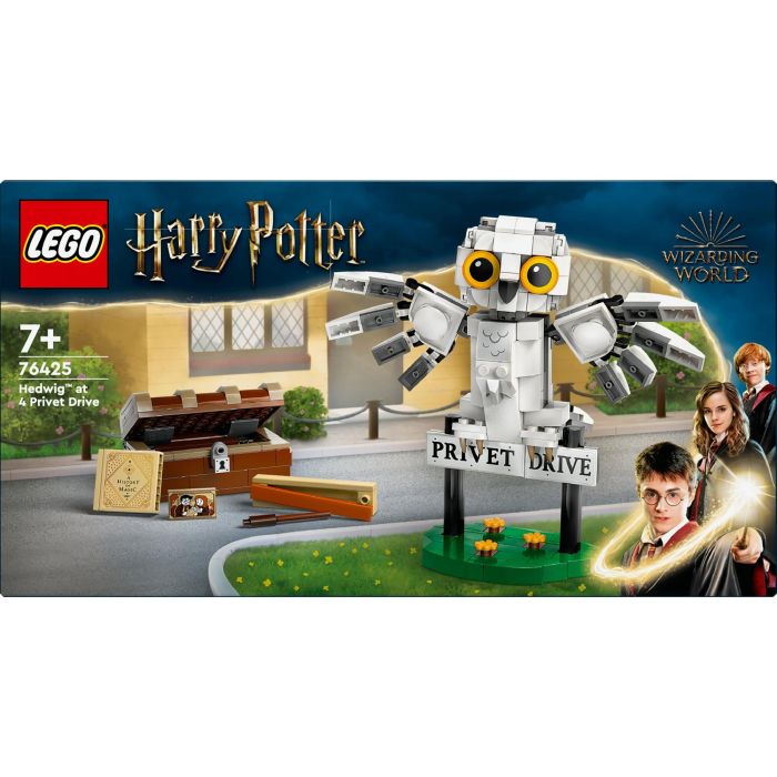 LEGO 76425 Set de Construcción Harry Potter: Lechuza Nival Hedwig Articulada - Número 4 de Privet Drive, Juguete Fantasía 11 LEGO 76425 Set de Construcción Harry Potter: Lechuza Nival Hedwig Articulada - Número 4 de Privet Drive, Juguete Fantasía 11