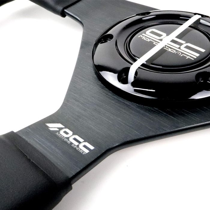 Volante Racing OCC Motorsport OCCVOL014 Negro Piel 350 mm 4 Volante Racing OCC Motorsport OCCVOL014 Negro Piel 350 mm 4